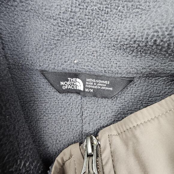North Face Jacket Mens Medium Norris Full Zip Outdoor Fleece Softshell Sweater - Picture 3 of 7